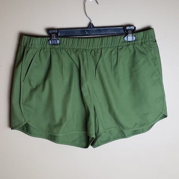Nwt madewell birch leaf pull on shorts w/ pockets - Picture 3 of 7